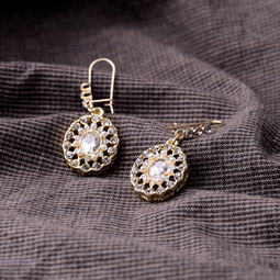 女人飾界 引領日韓時尚飾品潮流——仿珍珠鑲鉆圓形吊墜耳環耳飾批發直銷