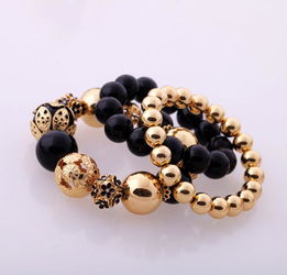 女人飾界 歐美時(shí)尚飾品批發(fā)，多層次串珠女士彈力手鏈廠(chǎng)家直銷(xiāo)